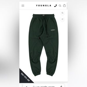 Young LA 210 Kick-Back Joggers